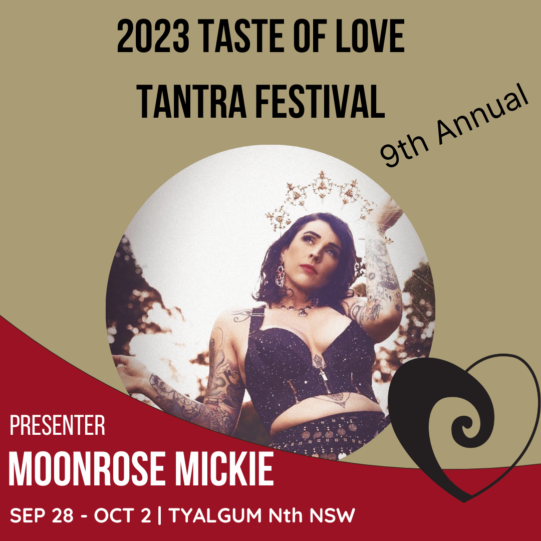 tantra festival presenter and performer moonrose mickie