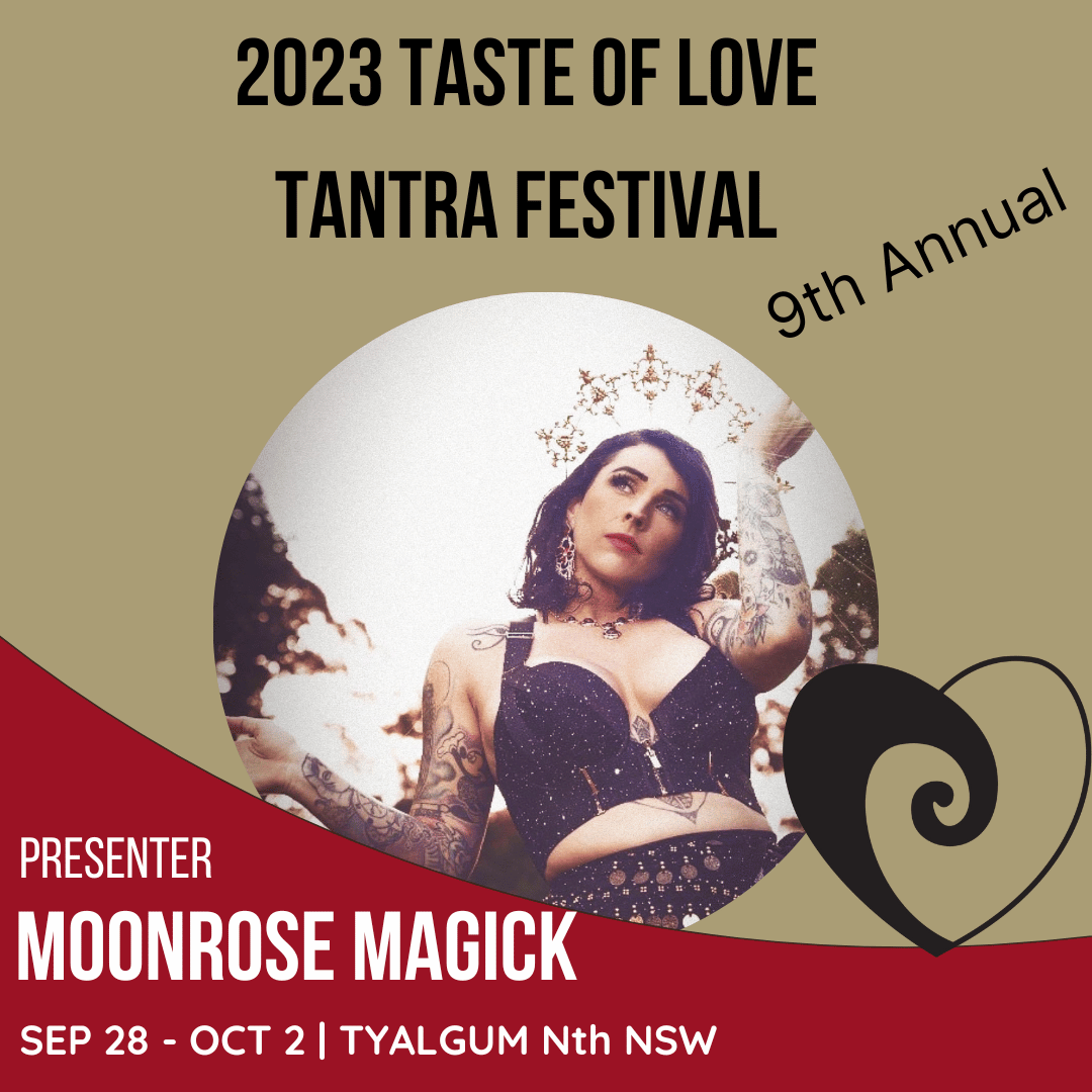 tantra festival presenter and performer moonrose mickie